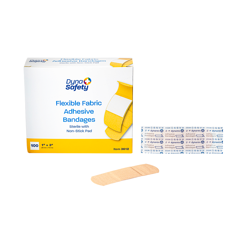 Adhesive Flexible Fabric Bandages - Sterile