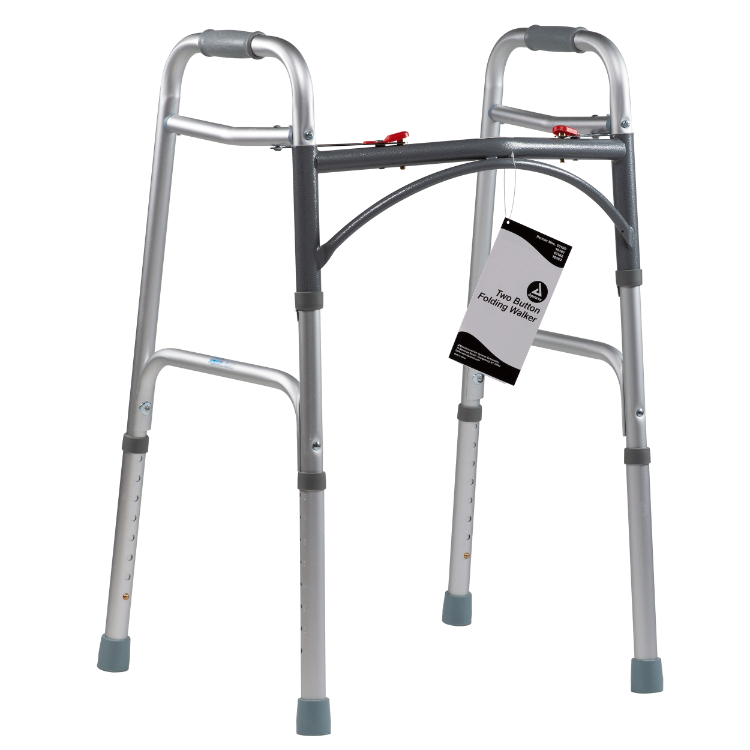 Two Button Folding Walker